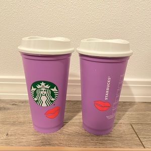 UNUSED Starbucks Color Changing Reusable Cup